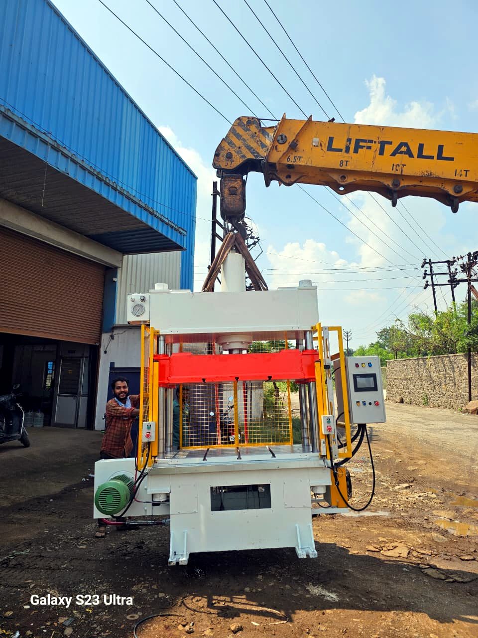 SOKIM hydraulic trimming press 70 ton for automobile interior parts