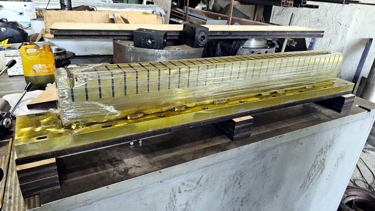 SOKIM welding clamping fixture for electroforged gratings manufacturing
